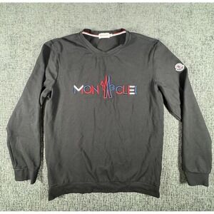 Moncler Sweatshirt Women's  Size XL Red White And Blue Logo